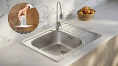 Când plec de acasă, pun întotdeauna un pahar și o foaie de hârtie în chiuvetă. Așa sunt sigură că totul va fi în regulă.