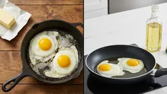 Unt sau ulei vegetal: cum se prăjesc corect ouăle ochi?